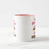 学校の心理学者の(おもしろいな)ギフト ツートーンマグカップ (中央)