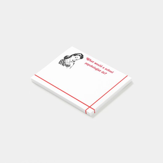 学校の心理学者は何をしますか。 付箋 (アングル)