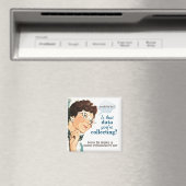 学校の心理学者を幸せにする方法(磁石) マグネット (インサイチュ (食洗機))