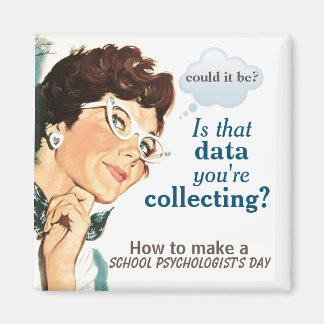 学校の心理学者を幸せにする方法（磁石） マグネット