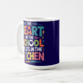学校の心臓は厨房にあり コーヒーマグカップ (正面左)