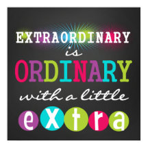 学校の感動的黒板ルックポスター