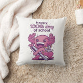 学校の招待状の100日目 クッション (ブランケット)