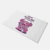 学校の招待状の100日目 ドアマット (アングル)