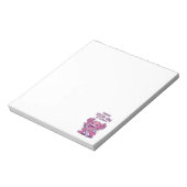 学校の招待状の100日目 ノートパッド (回転)