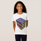 学校の教科書の女の子Tシャツ Tシャツ (正面フル)