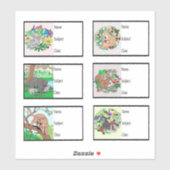 学校の教科書シール シール (シート)