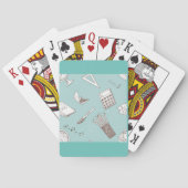 学校の数学トランプ トランプ (裏面)