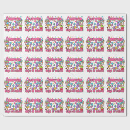 学校の数学 67日と33日を乗り切ったよ キッズTシャツ ラッピングペーパー