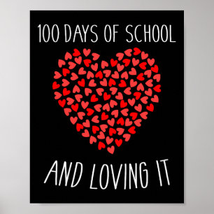 学校の日と100番目のハートとの愛 ポスター