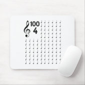 学校の日のミュージカル・ノート音楽教師 マウスパッド (マウス)
