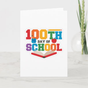 学校の日の100日 カード