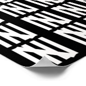 学校の日タリーマーク ポスター (角)