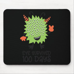 学校の日モンスターボーイズキッズアイ生き延び100 D マウスパッド