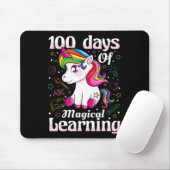 学校の日ユニコーン女の子100学校の日 マウスパッド (マウス)