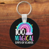 学校の日レインボーマジカル100日の学校 キーホルダー (正面)