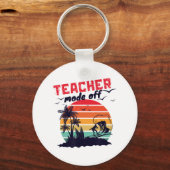 学校の日先生モードオフ先生10 キーホルダー (正面)