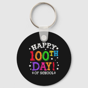 学校の日先生子供ハッピー100日7 キーホルダー