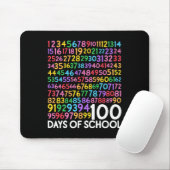 学校の日先生子供100日数学番号 マウスパッド (マウス)