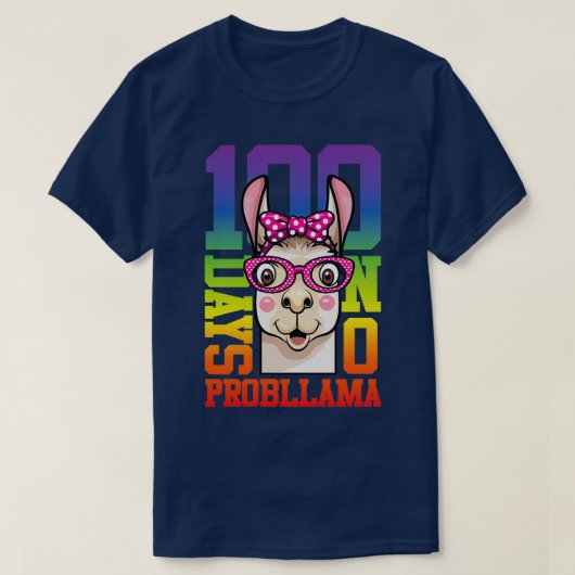 学校の日100おもしろい名 Tシャツ (デザイン正面)