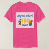 学校の日100アイディア Tシャツ (デザイン正面)
