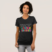 学校の日100人が違いを生む100日目 Tシャツ (正面フル)
