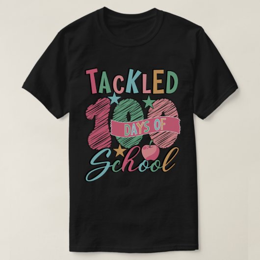 学校の日100人を集めた Tシャツ (デザイン正面)