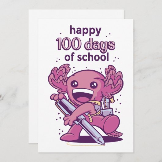 学校の日100名 シーズンカード (正面/裏面)