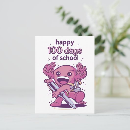 学校の日100名 ポストカード (スタンド正面)