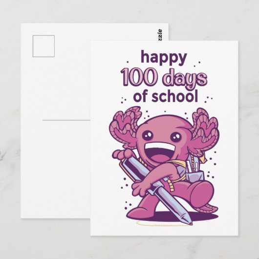 学校の日100名 ポストカード (正面/裏面)