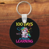 学校の日100日の学校1 キーホルダー (正面)