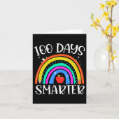 学校の日100日頭が切れる先生 カード (黄色い花)
