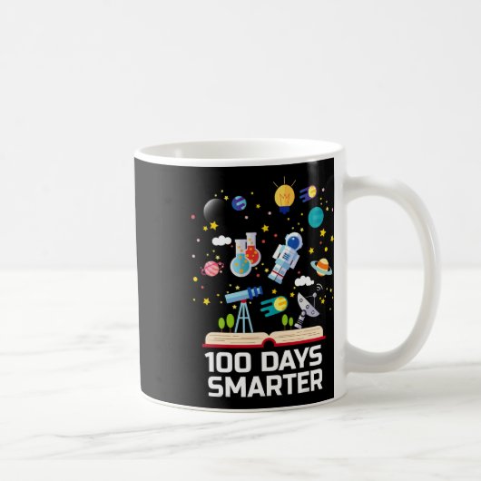 学校の日100日頭が切れる本宇宙恋人G コーヒーマグカップ (右)