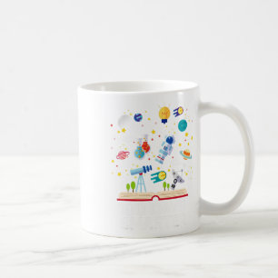 学校の日100日頭が切れる本宇宙恋人G コーヒーマグカップ