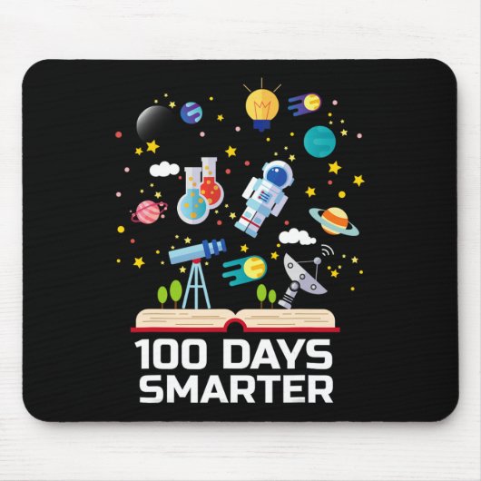 学校の日100日頭が切れる本宇宙恋人G マウスパッド (正面)