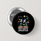 学校の日100日頭が切れる本宇宙恋人G 缶バッジ (正面&裏面)