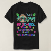 学校の日100 Tシャツ (デザイン正面)
