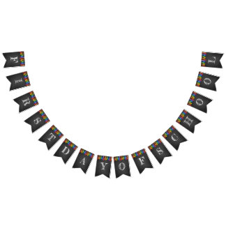 学校の最初の日のバンティングのバナー バンティングフラッグ