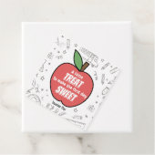 学校の最初の日のリンゴ、新学期トリート フェイバータグ (インサイチュ)