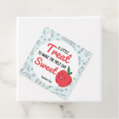 学校の最初の日のリンゴ、新学期トリート フェイバータグ (インサイチュ)