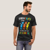 学校の最後の日に君の写真を撮れ教え Tシャツ (正面フル)