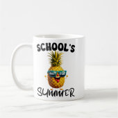 学校の最後の日の夏の先生ボーイギ コーヒーマグカップ (左)