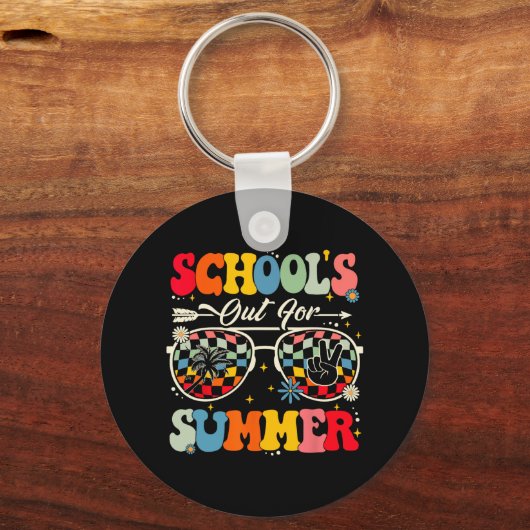 学校の最後の日の夏の先生少年G キーホルダー (正面)