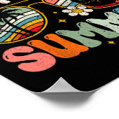 学校の最後の日の夏の先生少年G ポスター (角)