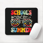 学校の最後の日の夏の先生少年G マウスパッド (マウス)