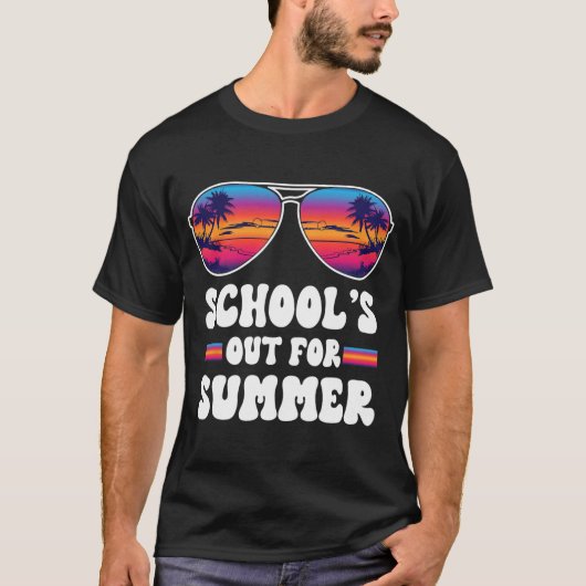 学校の最後の日の夏の先生少年G Tシャツ (正面)