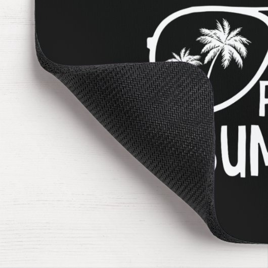 学校の最後の日の夏の子供のために学校のギフトスクール マウスパッド (コーナー)