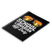 学校の最後の日の非勤務教員 ノートブック (左側)