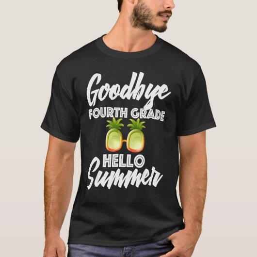 学校の最後の日の4年生先生かわいいママ Tシャツ (正面)