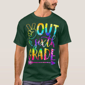 学校の最後の日の6年生の幸せ Tシャツ